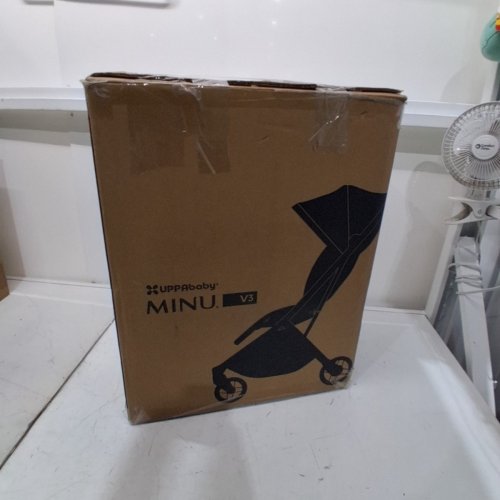 UPPABABY MINU V3 LIGHTWEIGHT TRAVEL FOLDABLE STROLLER - GREYSON (MODEL:0803-MIN-NA-GRY) image 6
