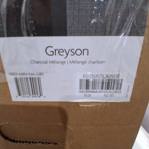 UPPABABY MINU V3 LIGHTWEIGHT TRAVEL FOLDABLE STROLLER - GREYSON (MODEL:0803-MIN-NA-GRY) image 7