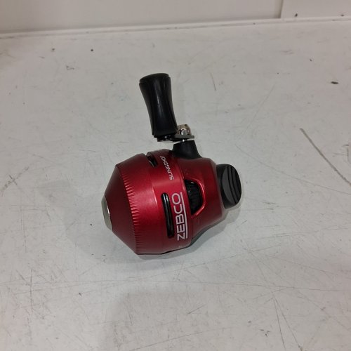 ZEBCO SLINGSHOT SPINCAST REEL, RIGHT HAND RETRIEVE PRE SPOOLED WITH 10 LBS LINE - RED (MODEL: 202MSLSCBL-GWH3) image 3