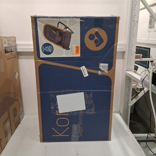 MAXI-COSI 2-IN-1 KORI FOLDABLE ROCKER WITH STATIONARY FEET - GREY/NAVY /WOOD (MODEL: 25007CBN108) image 3