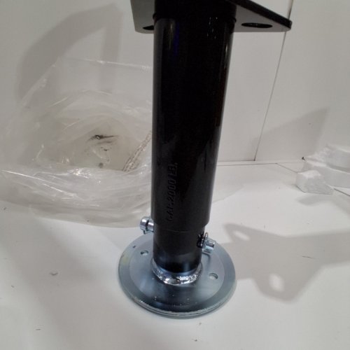 TOWKING A FRAME TRAILER JACK WITH DROP LEG - 15" LIFT TONGUE JACK - 2000LBS MAX - BLACK (MODEL: 701056) image 5