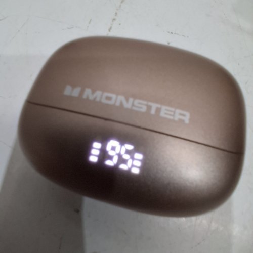 MONSTER OPEN EAR AC339 HEADPHONES - BLUETOOTH 6.0 OPEN EAR CLIP WIRELESS EARBUDS - TOUCH CONTROL - IPX6 WATERPROOF - BEIGE (MODEL: AC339) image 2