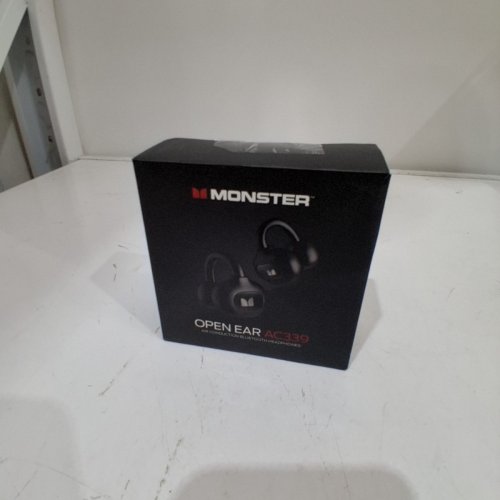 MONSTER OPEN EAR AC339 HEADPHONES - BLUETOOTH 6.0 OPEN EAR CLIP WIRELESS EARBUDS - TOUCH CONTROL - IPX6 WATERPROOF - BEIGE (MODEL: AC339) image 4