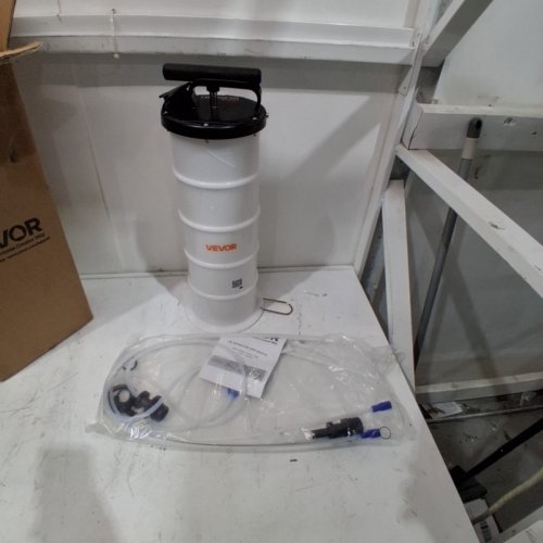 FLUID EXTRACTOR, PNEUMATIC/MANUAL OIL CHANGER VACUUM FLUID EXTRACTOR - 6.5L (MODEL: YS-088) image 2