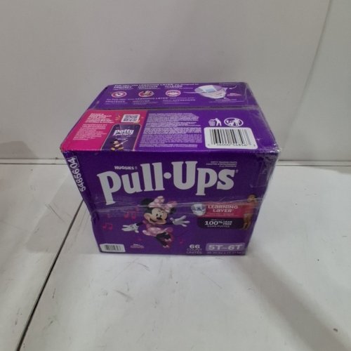 66PK HUGGIES PULL UPS DISNEY MINNIE MOUSE POTTY TRAINING PANTS 5T-6T image 2