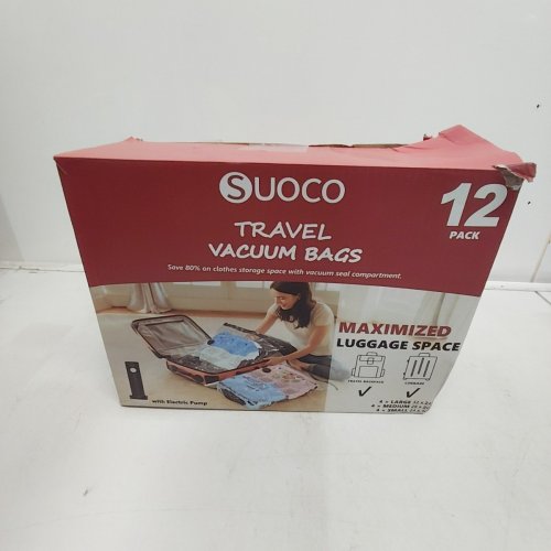 12PK SUOCO VACUUM SEAL BAGS - ASSORTED SIZE image 3