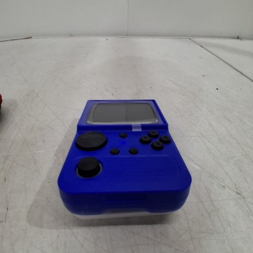 R36T RETRO TV STYLE GAMING HANDHELD WITH 18543 GAMES - 64GB - RGB LIGHT - BLUE image 3