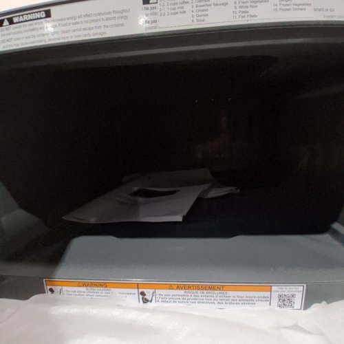 PANASONIC FAMILY SIZE CYCLONIC INVERTER MICROWAVE OVEN - 1.6 CU.FT - 1200W - WHITE (MODEL: NN-ST75LW) image 5