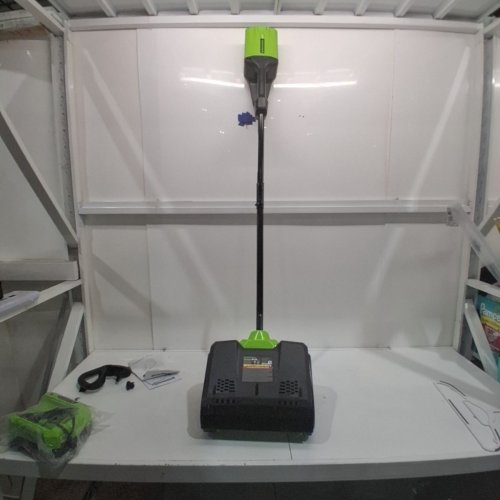 GREENWORKS PRO BRUSHLESS CORDLESS MOTOR SNOW SHOVEL - 80V MAX POWER - 12" - TOOL ONLY - GREEN (model: GLSS80000/2600602) image 2