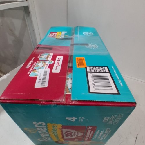 100PK PAMPERS SWADDLERS 360 PULL-ON DIAPERS - SIZE 4 image 2