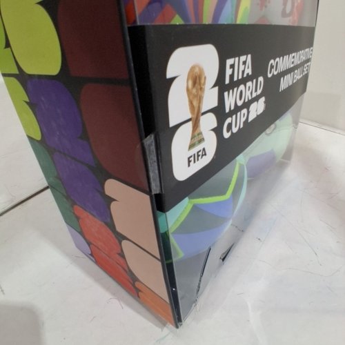 4PK FIFA WORLD CUP 26 CANADA SOCCER BALL SET - SIZE 1 - MULTICOLOR (MODEL: FIFAE-1166) image 5