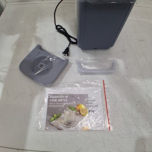 SLEVOO COUNTERTOP REVERSE OSMOSIS WATER FILTER SYSTEM - 4:1 PURE TO DRAIN - 4L CAPACITY - GREY (MODEL: C2-M25) image 4