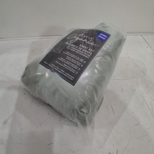 6PC PURELY ORGANIC SHEET SET - QUEEN - LIGHT GREEN (MODEL: 1881355) image 5