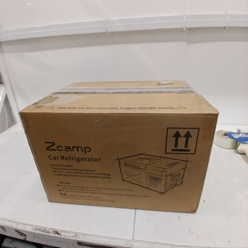 ZCAMP ELECTRIC MINI PORTABLE FREEZER/ REFRIGERATOR ,- 10 QUART - 12 VOLT - GREY/BLUE (MODEL: X9 ) image 8