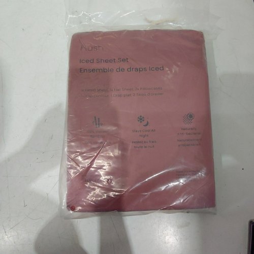 3PC HUSH ICED DUVET COVER SET - FULL/DOUBLE - ROSEWOOD (STYLE: 25ICESHT-FL-RSW) image 3