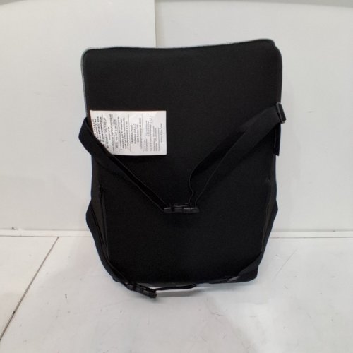 OBUSFORME LUMBAR SUPPORT ERGONOMIC MEMORY FOAM BACK REST WITH DUAL ADJUSTABLE STRAPS - BLACK (MODEL: CU-BLKRM-CA) image 3