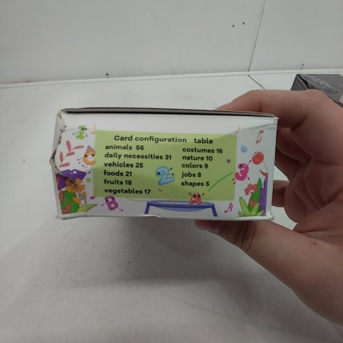 112PK TIMINGSXD FLASH CARDS WITH EDUCATIONAL VOCABULARY POCKET TOY - PINK image 2