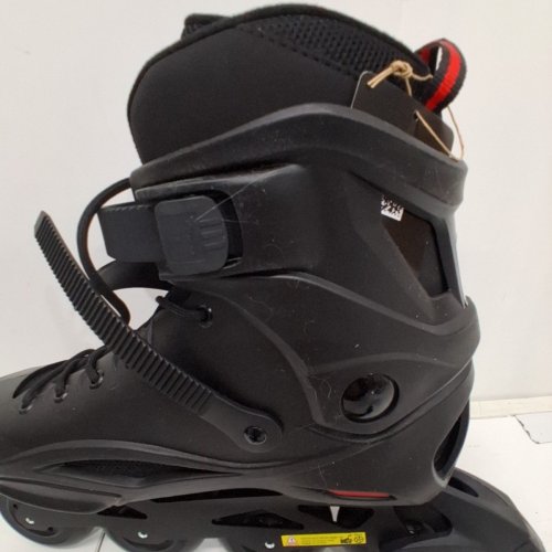 MEN'S ROLLERBLADE URBAN INLINE SKATE - SIZE 10 - BLACK / RED (MODEL: RB 80) image 5