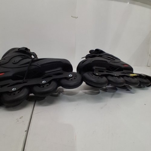 MEN'S ROLLERBLADE URBAN INLINE SKATE - SIZE 10 - BLACK / RED (MODEL: RB 80) image 6