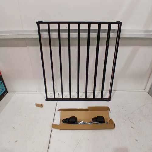 SAFETY FIRST TOP OF THE STAIRS EXPANDABLE METAL BABY GATE - 27" - 42" X 28" - BLACK (MODEL: GA090CBLKF2 image 2