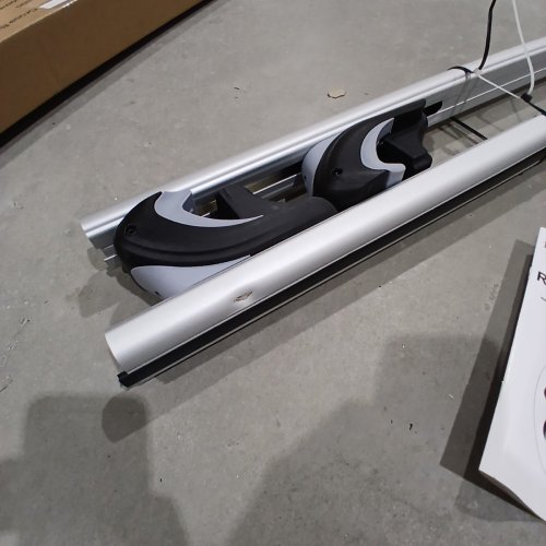 KOMSEPOR ADJUSTABLE ALUMINUM CROSS BARS CAR ROOF RACK - 49" - 200LBS CAP - FITS MOST VEHICLES - SILVER (MODEL: T5PSW001-003) image 3