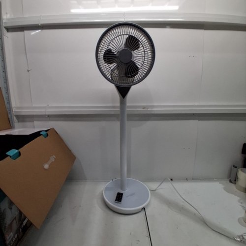 WOOZOO 360° PEDESTAL 12-SPEED AIR CIRCULATOR - ADJUSTABLE HEIGHT 21" TO 40" - WHITE (MODEL: STF-360DC/1747373) image 4