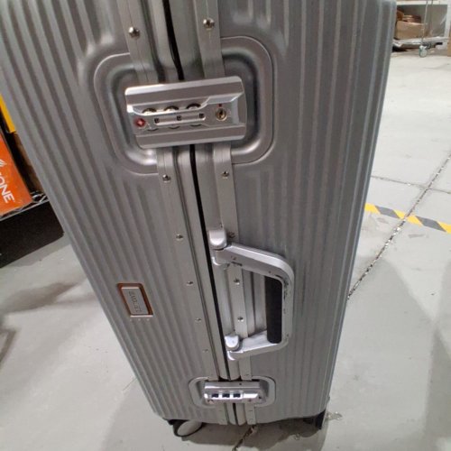 LETOME TSA LOCK HARDSHELL SPINNER LUGGAGE - 24" - SILVER (MODEL: 1740657) image 4
