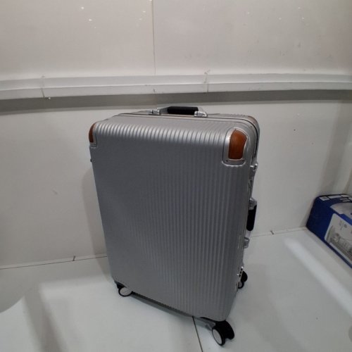 LETOME TSA LOCK HARDSHELL SPINNER LUGGAGE - 24" - SILVER (MODEL: 1740657) image 7