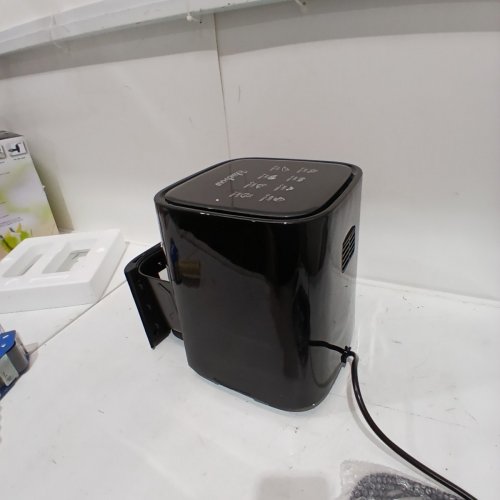 BLUEBOW 8-IN-1 AIR FRYER WITH TOUCHSCREEN / VIEWING WINDOW & COOKING PRESETS - 6QT - 1350W - BLACK/SILVER image 6