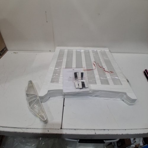 YAHEETECH FREESTANDING WOODEN PET SAFETY GATE - 3 PANEL - 60" X 24" - WHITE - (MODEL:593211) image 2