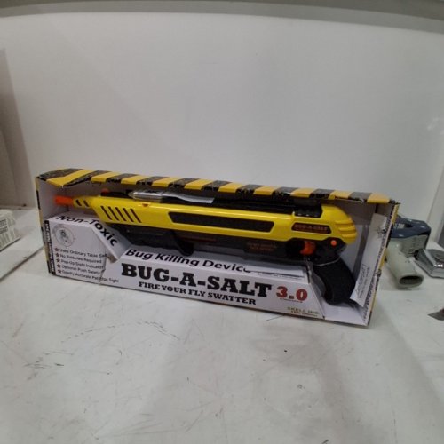 BUG-A-SALT 3.0 UPGRADED BUG SWATTER SALT GUN - YELLOW/BLACK image 2