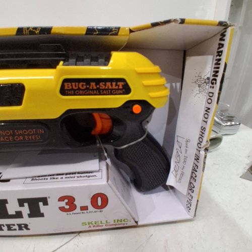 BUG-A-SALT 3.0 UPGRADED BUG SWATTER SALT GUN - YELLOW/BLACK image 3