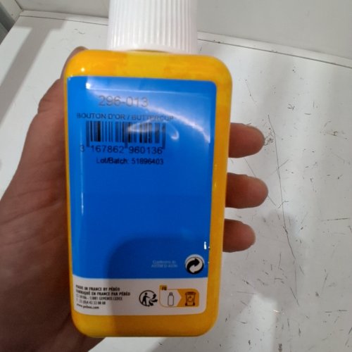PEBEO SETACOLOR OPAQUE FABRIC DYE - 8OZ - BUTTERCUP image 2