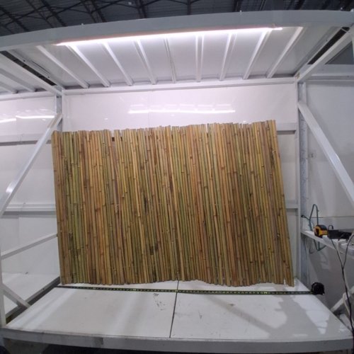 BSMOULFA ECO-FRIENDLY NATURAL DECORATIVE BAMBOO PRIVACY FENCE - 4DT X 6FT - NATURAL image 4