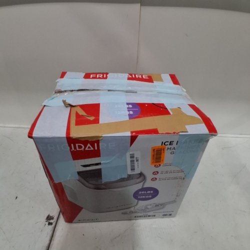 MASTER CHEF PORTABLE COUNTERTOP ICE MAKER - 26 LBS (12 KGS) OF ICE - BLACK/WHITE (MODEL: 043-1544-8) image 5
