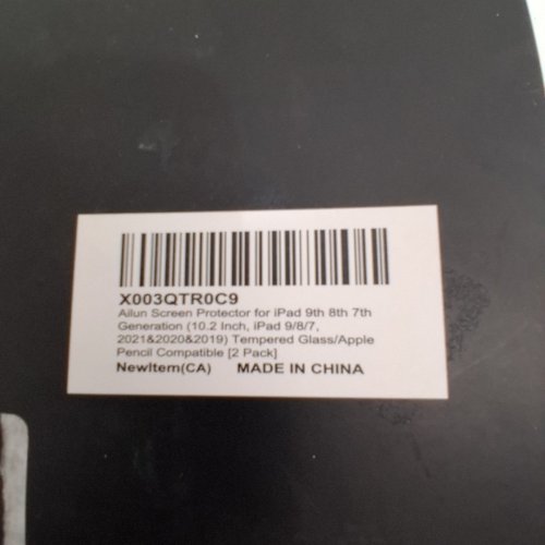 2PK AILUN GLASS SCREEN PROTECTOR - IPAD 7TH 8TH AND 9TH GENERATION - CLEAR image 3