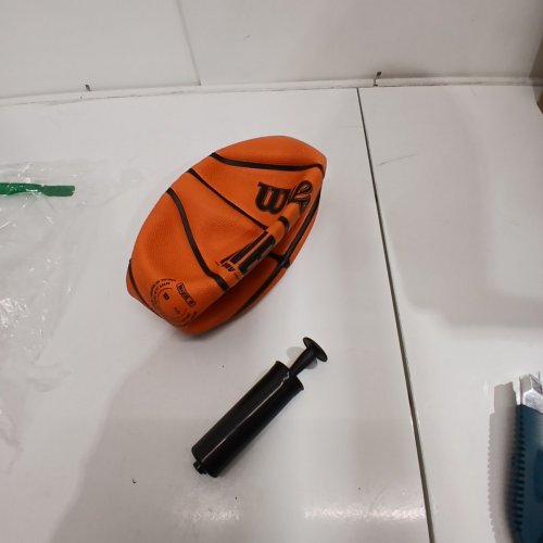 WILSON WILSON NBA AUTHENTIC SERIES OUTDOOR BASKETBALL - SIZE 5 - ORANGE/BROWN image 2