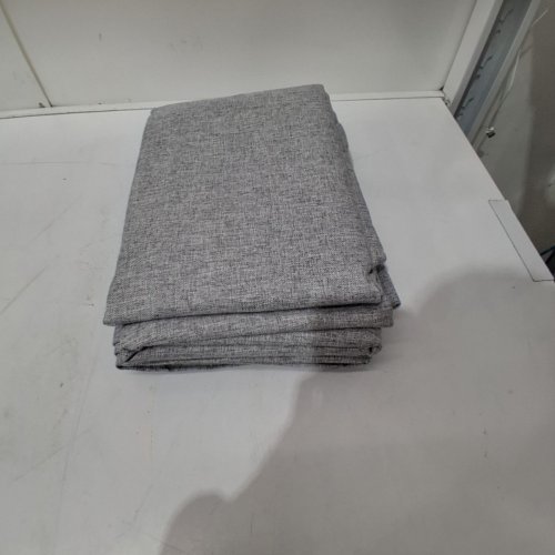 (2 PANEL) INOVADAY BLACKOUT ROD POCKET CURTAINS - 50" X 108" - GREY image 2