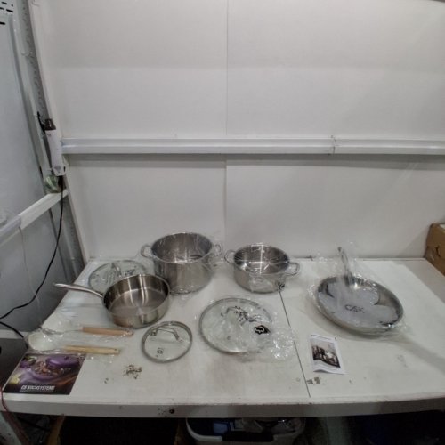 17PC KOCH SYSTEME COOKWARE SET - ASSORTED - STAINLESS STEEL (MODEL: 109790) image 3
