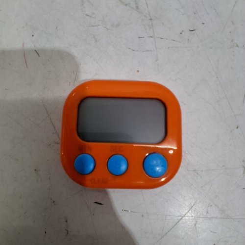 ELECTRONIC DIGITAL KITCHEN TIMER - ORANGE (MODEL:JS-118) image 2
