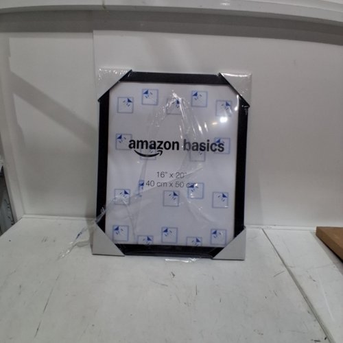 AMAZON BASICS PLEXIGLASS POSTER FRAME - 16" X 20" - BLACK image 2