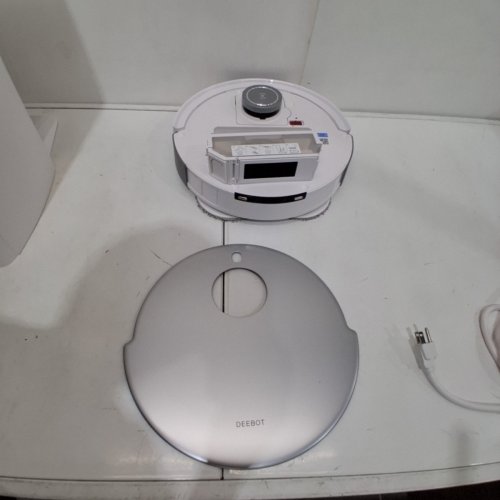 ECOVACS DEEBOT TEO OMNI ROBOT VACUUM/MOP COMBO WITH SELF-EMPTYING STATION, AUTO-WASH/REFILL & 3D MAPPING - APP/WIFI ENABLED - WHITE (MODEL: DLX23) image 12