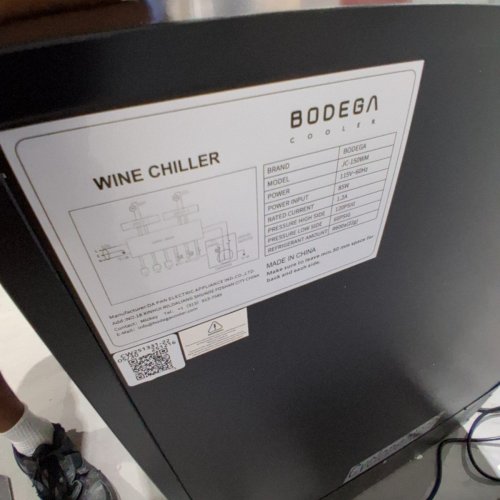 BODEGACOOLER 24" DUAL-ZONE WINE AND BEVERAGE COOLER - (MODEL: JC-150WM) image 5