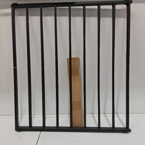SAFETY 1ST TOP OF STAIRS EXPANDING METAL GATE - 28" X 27"- 42" - BLACK (MODEL: GA090CBLKF2) image 2