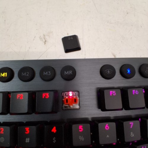 LOGITECH G915 LIGHTSPEED RGB WIRELESS BLUETOOTH MECHANICAL GAMING KEYBOARD, GL TACTILE BROWN SWITCHES, LIGHTSYNC RGB - BLACK (MODEL: Y-R0069) image 5