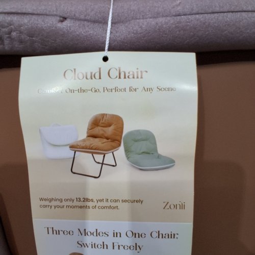 ZONI MORPH FLOOR CHAIR - BROWN image 2