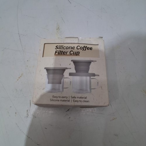 EASY TO USE SILICONE COFFEE FILTER CUP - BLACK (MODEL: XIAHIOPT) image 4