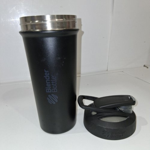 BLENDER BOTTLE STRADE SLEEK INSULATED - 25 OZ - BLACK image 2