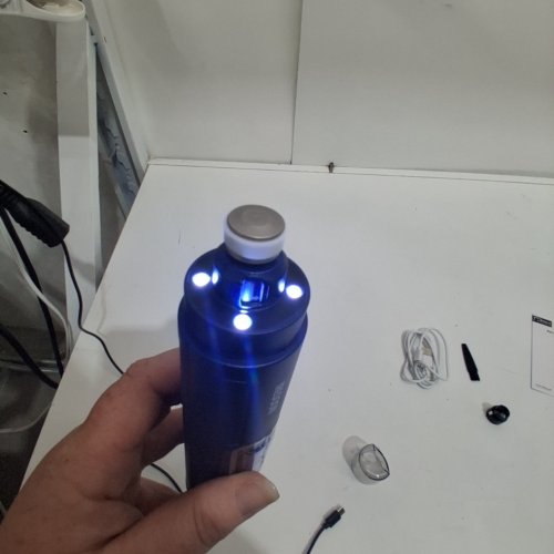 IREDOON PROFESSIONAL 3-SPEED SUPER QUIET AND LOW VIBRATION DOG NAIL GRINDER WITH SCREEN - BLUE - (MODEL: MC-05/A) image 3