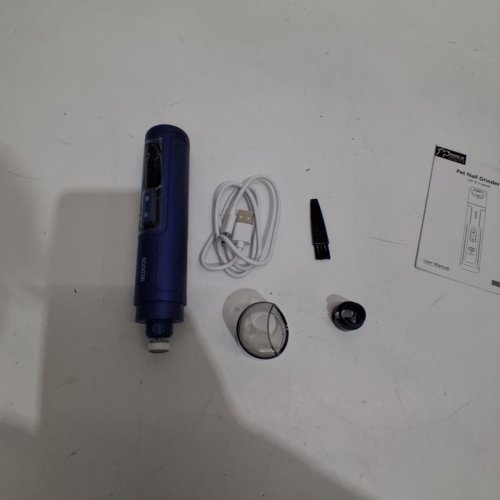 IREDOON PROFESSIONAL 3-SPEED SUPER QUIET AND LOW VIBRATION DOG NAIL GRINDER WITH SCREEN - BLUE - (MODEL: MC-05/A) image 5